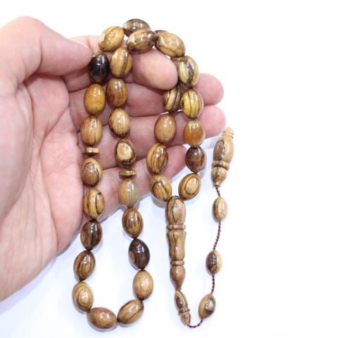 Öd Ağacı Beyzi Tespih 9,5*14 (mm)