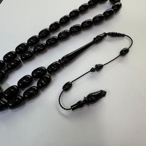 Usta İşi Manda Boynuzu Tespih 9,5*14 (mm)