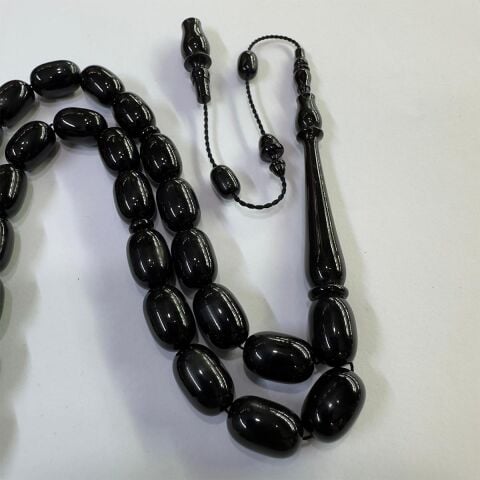 Usta İşi Manda Boynuzu Tespih 9,5*14 (mm)