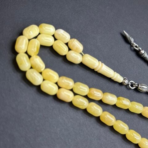 Kaliningrad Damla Kehribar Kapsül Tespih 6*9,5 (mm)