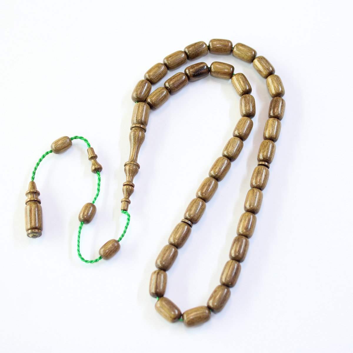 Yerli Atölye İşçiliği Sandal Ağacı Tespih 6,5*10,5 (mm)