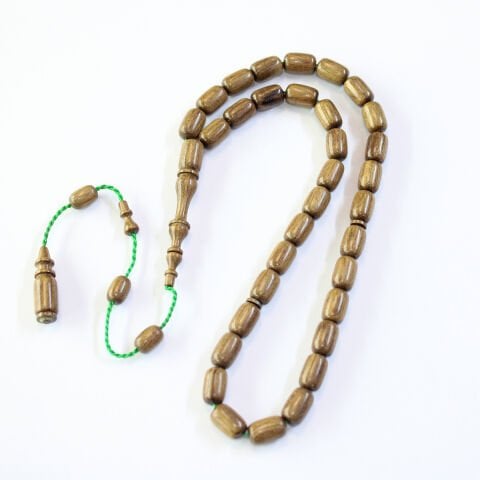 Yerli Atölye İşçiliği Sandal Ağacı Tespih 6,5*10,5 (mm)