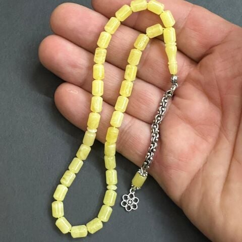 Kaliningrad Damla Kehribar Kapsül Tespih 5*7,5 (mm)