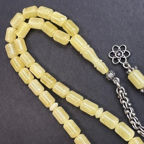 Kaliningrad Damla Kehribar Kapsül Tespih 5*7,5 (mm)