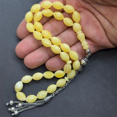 Kaliningrad Damla Kehribar Beyzi Tespih 8*11,5 (mm)