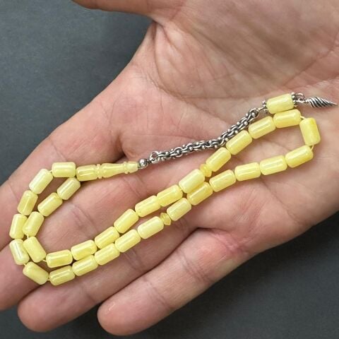 Kaliningrad Damla Kehribar Kapsül Tespih 5*9 (mm)