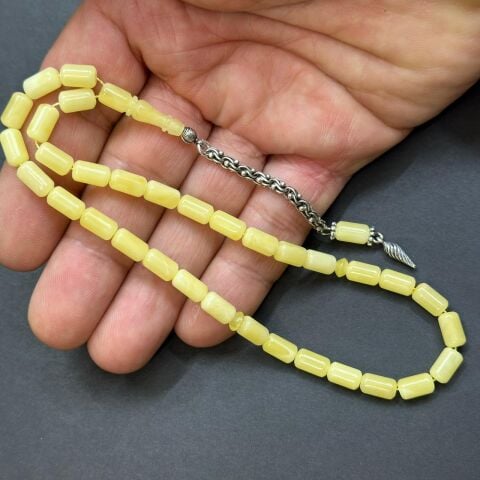 Kaliningrad Damla Kehribar Kapsül Tespih 5*9 (mm)