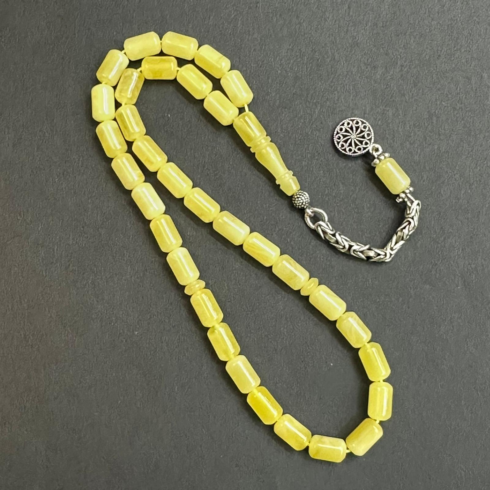 Kaliningrad Damla Kehribar Kapsül Tespih 5*8 (mm)