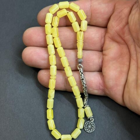 Kaliningrad Damla Kehribar Kapsül Tespih 5*8 (mm)