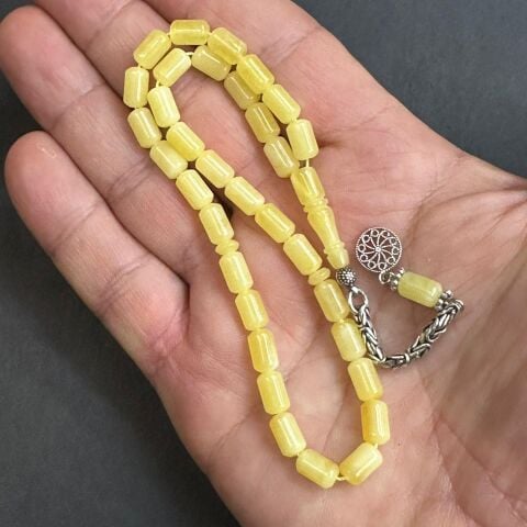 Kaliningrad Damla Kehribar Kapsül Tespih 5*8 (mm)