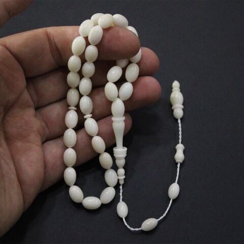 Yerli Atölye İşçiliği Narçıl Beyzi Tespih 6,5*9,5 (mm)