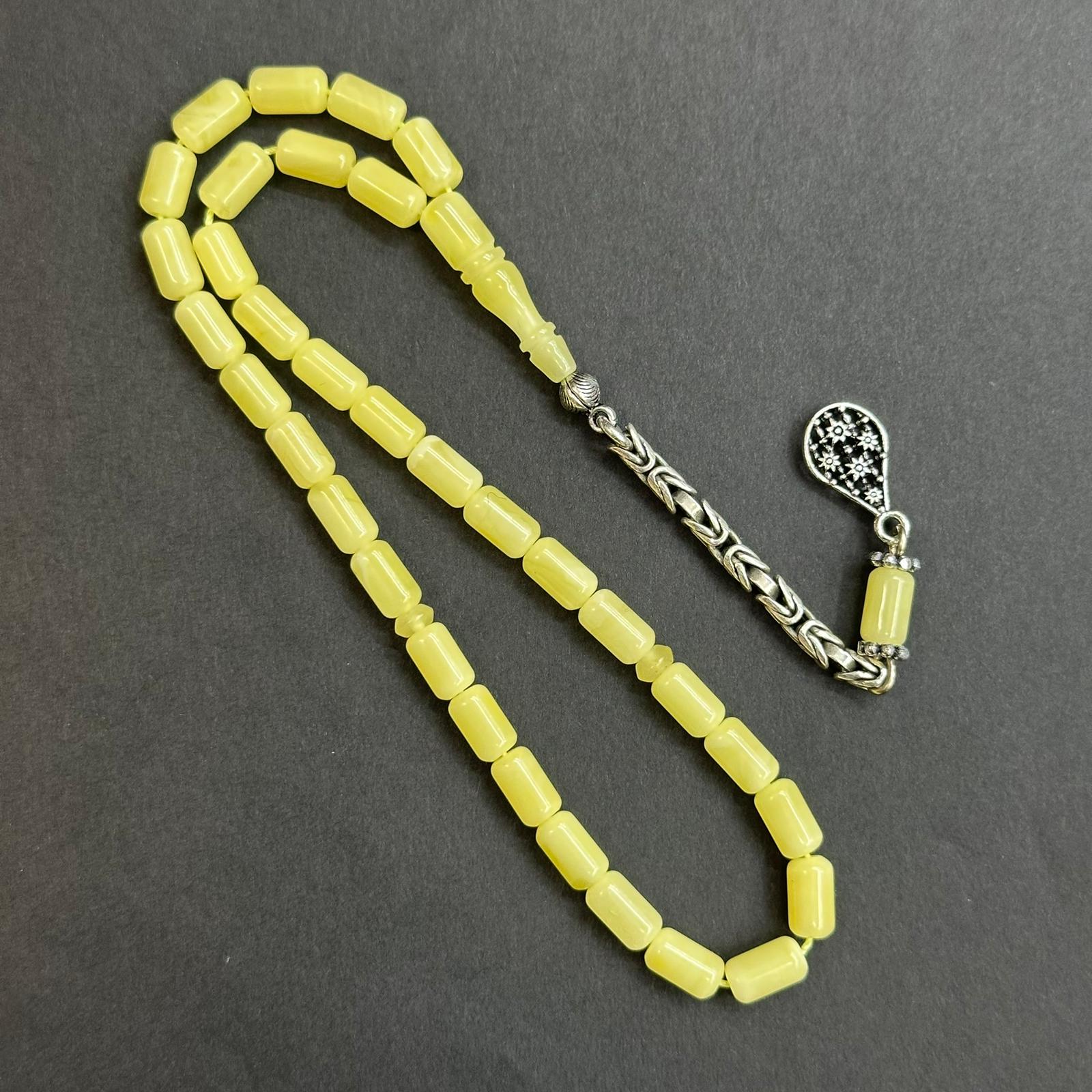 Kaliningrad Damla Kehribar Kapsül Tespih 4*7,5 (mm)