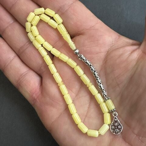 Kaliningrad Damla Kehribar Kapsül Tespih 4*7,5 (mm)