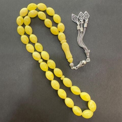 Kaliningrad Damla Kehribar Beyzi Tespih 7*10,5 (mm)