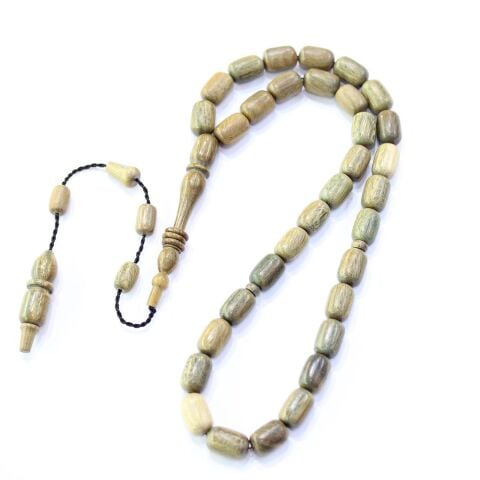 Yerli Atölye İşçiliği Yeşil Pelesenk Kapsül Tespih 8*11,5 (mm)