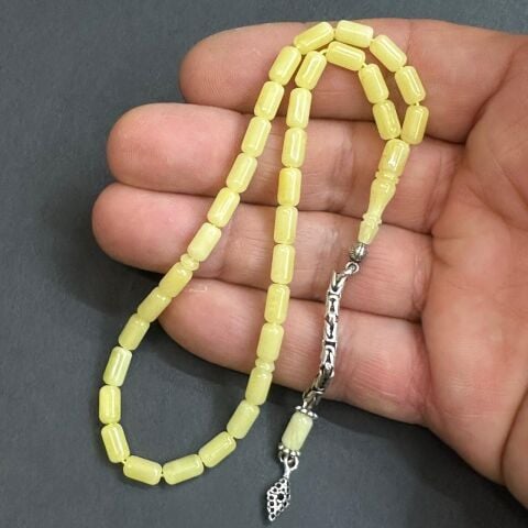 Kaliningrad Damla Kehribar Kapsül Tespih 4*7,5 (mm)-1