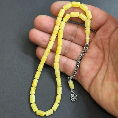 Kaliningrad Damla Kehribar Kapsül Tespih 5*9 (mm)