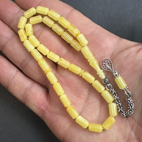 Kaliningrad Damla Kehribar Kapsül Tespih 5*9 (mm)