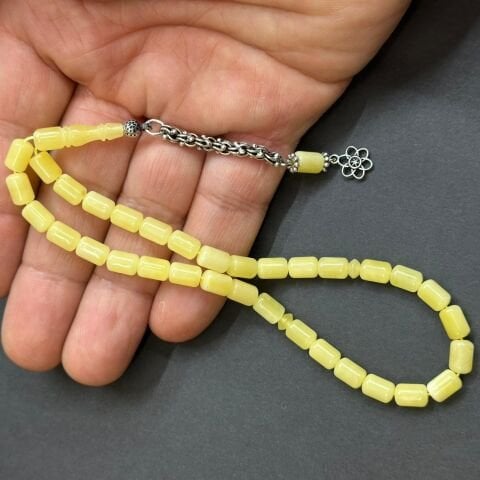 Kaliningrad Damla Kehribar Kapsül Tespih 5*7,5 (mm)