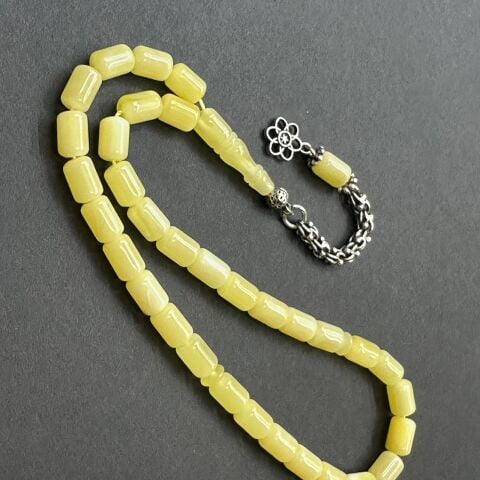 Kaliningrad Damla Kehribar Kapsül Tespih 5*7,5 (mm)