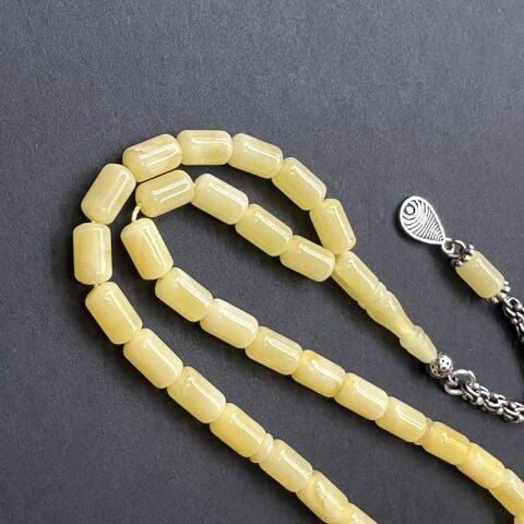 Kaliningrad Damla Kehribar Kapsül Tespih 5*8,5 (mm)