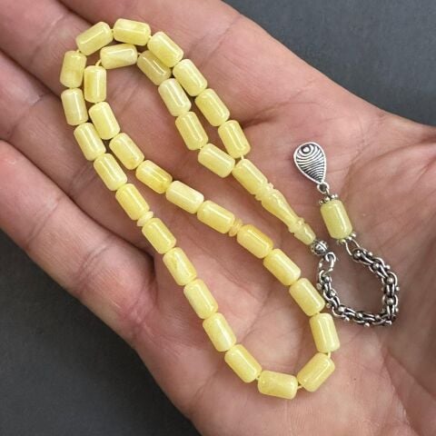 Kaliningrad Damla Kehribar Kapsül Tespih 5*8,5 (mm)