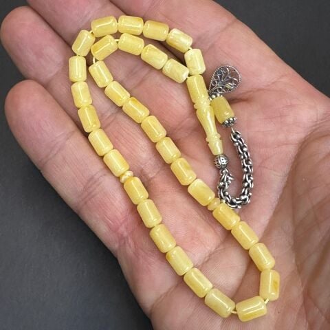 Kaliningrad Damla Kehribar Kapsül Tespih 5*7,5 (mm)-1