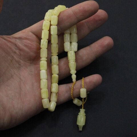 Ukrayna Damla Kehribar Tespih 6,5x9,5 (mm)