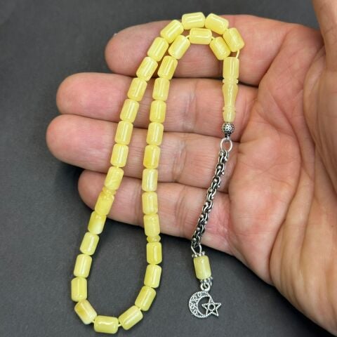 Kaliningrad Damla Kehribar Kapsül Tespih 5*7,5 (mm)-2