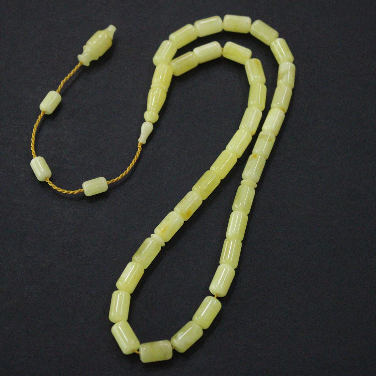 Ukrayna Damla Kehribar Tespih 7*11,5 (mm)