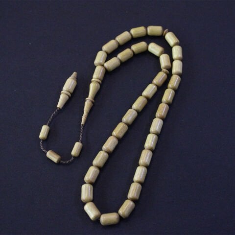 Yerli Atölye İşçiliği Limon Ağacı Tespih 6,5*11 (mm)