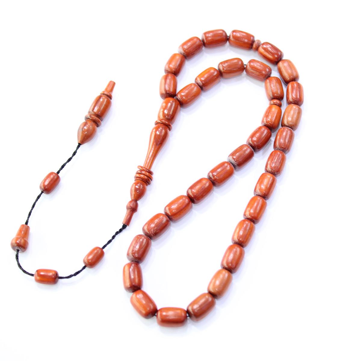 Yerli Atölye İşçiliği Kan Ağacı Tespih 7*10,5 (mm)