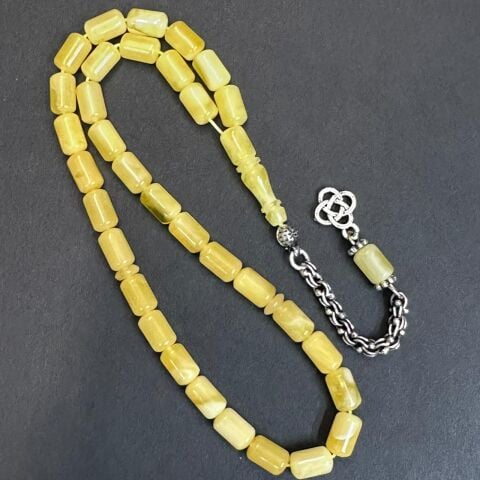 Kaliningrad Damla Kehribar Kapsül Tespih 5*7,5 (mm)-4