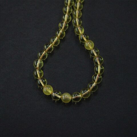 99'luk Şeffaf Ukrayna Damla Kehribar Tespih 6,5 (mm)