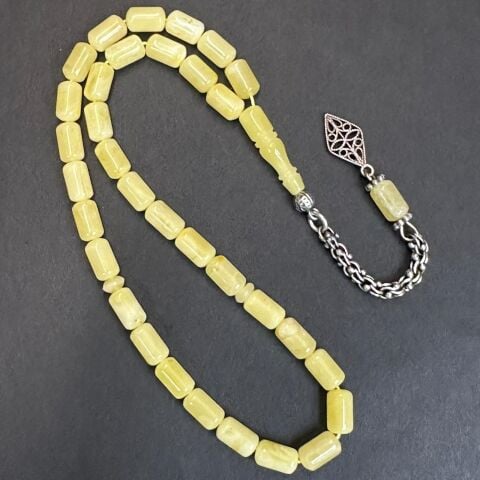 Kaliningrad Damla Kehribar Kapsül Tespih 5*7,5 (mm)-5