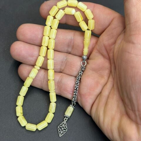 Kaliningrad Damla Kehribar Kapsül Tespih 5*7,5 (mm)-5