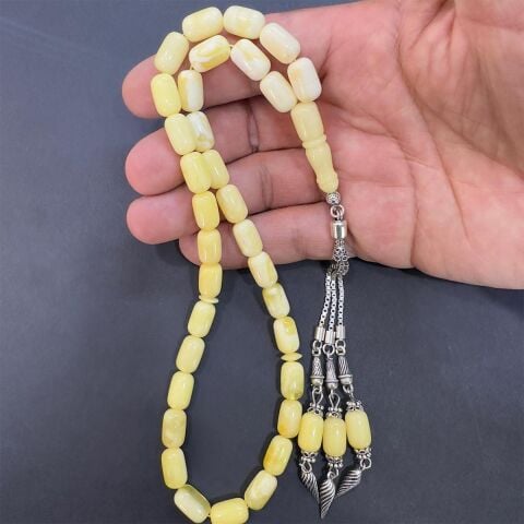 Akça Kaliningrad Damla Kehribar Kapsül Tespih 7*11,5 (mm)