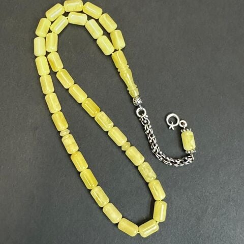 Kaliningrad Damla Kehribar Kapsül Tespih 5*8,5 (mm)-1