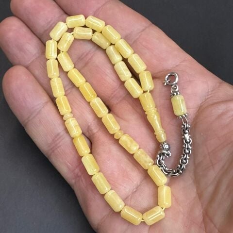 Kaliningrad Damla Kehribar Kapsül Tespih 5*8,5 (mm)-1