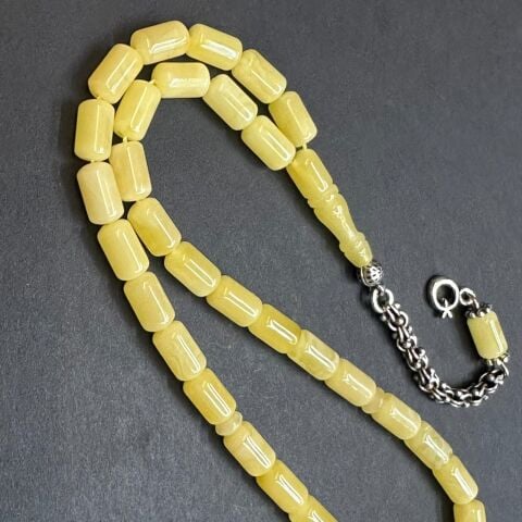 Kaliningrad Damla Kehribar Kapsül Tespih 5*8,5 (mm)-1