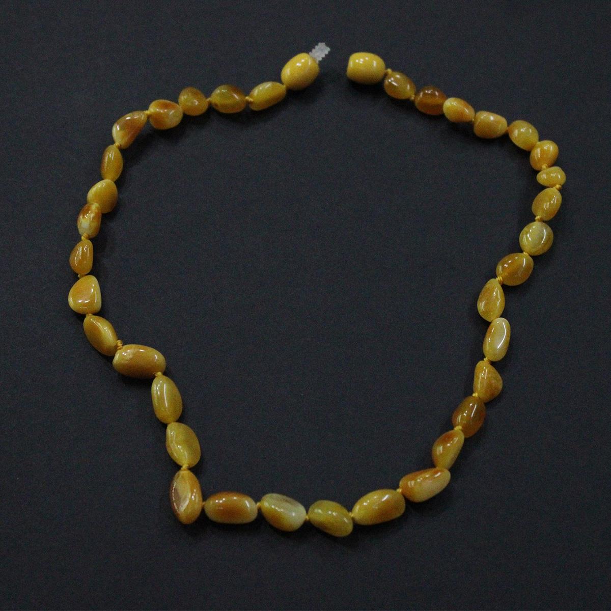 Damla Kehribar Portakal Bebek Kolyesi 6 (gr)