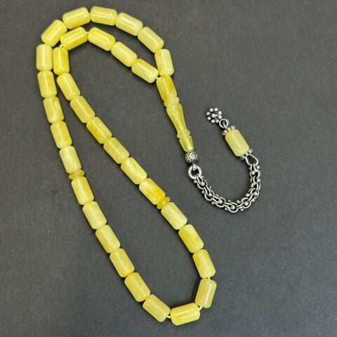 Kaliningrad Damla Kehribar Kapsül Tespih 5*8,5 (mm)-2