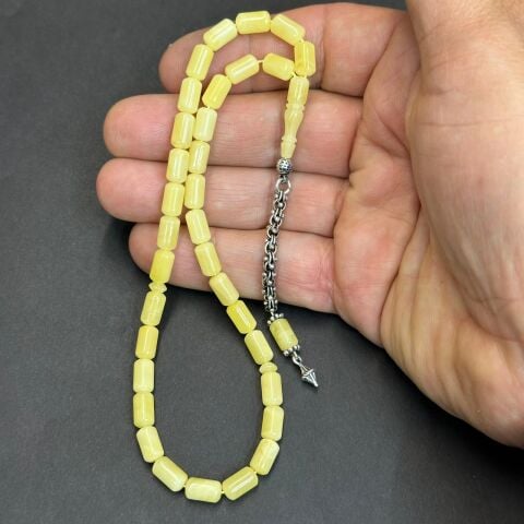 Kaliningrad Damla Kehribar Kapsül Tespih 5*8,5 (mm)-3