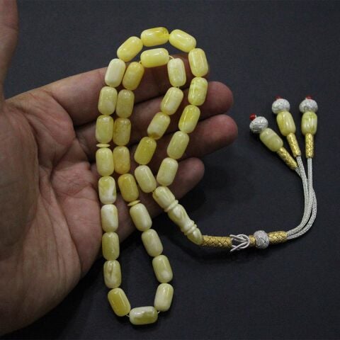 Akça Kaliningrad Damla Kehribar Tespih 8*12.5 (mm)