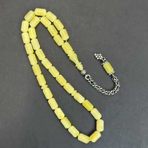 Kaliningrad Damla Kehribar Kapsül Tespih 5*8,5 (mm)-4