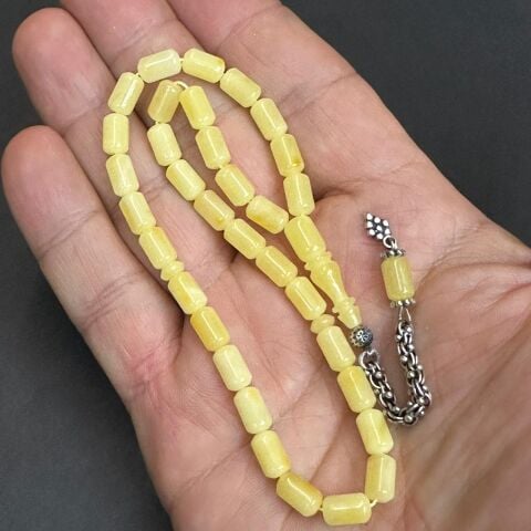 Kaliningrad Damla Kehribar Kapsül Tespih 5*8,5 (mm)-4