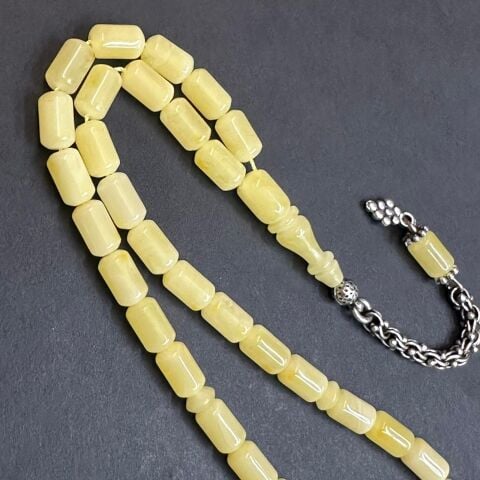 Kaliningrad Damla Kehribar Kapsül Tespih 5*8,5 (mm)-4