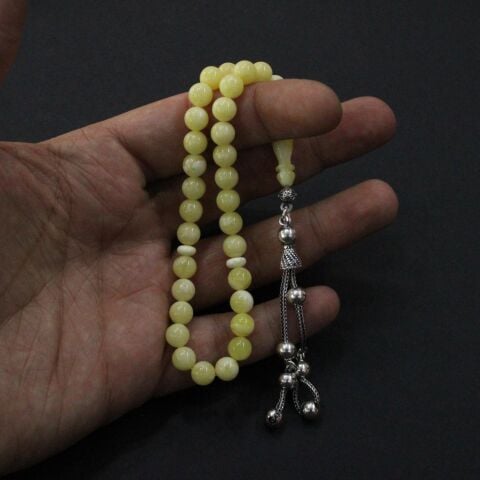 Akça Kaliningrad Damla Kehribar Tespih 7 (mm)