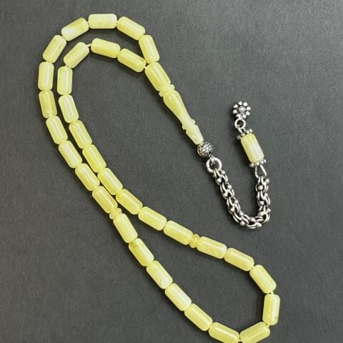 Kaliningrad Damla Kehribar Kapsül Tespih 4*8 (mm)