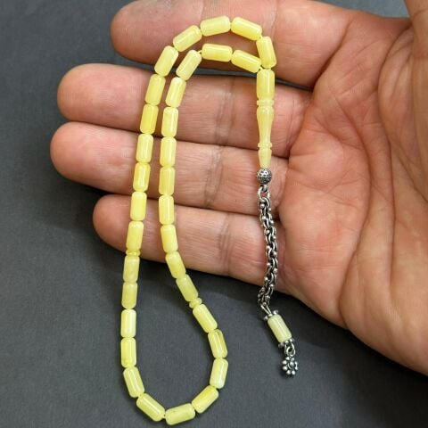 Kaliningrad Damla Kehribar Kapsül Tespih 4*8 (mm)